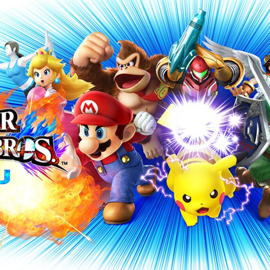 Super Smash Bros. for Wii U cover art